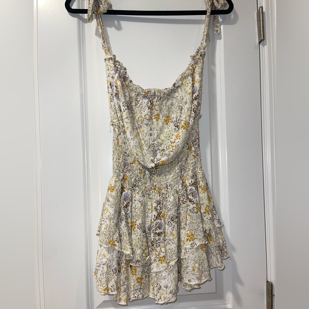Forever 21 floral romper